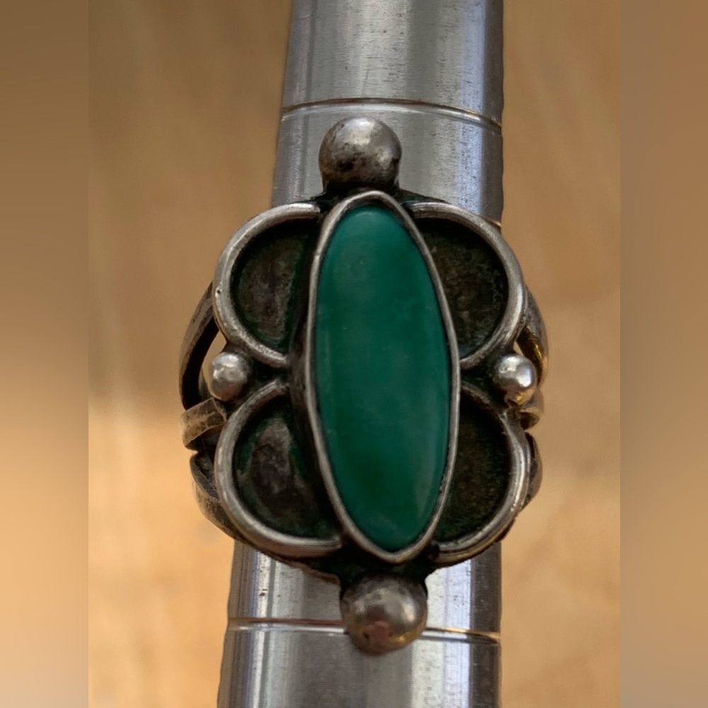 Vintage Navajo Turquoise Ring